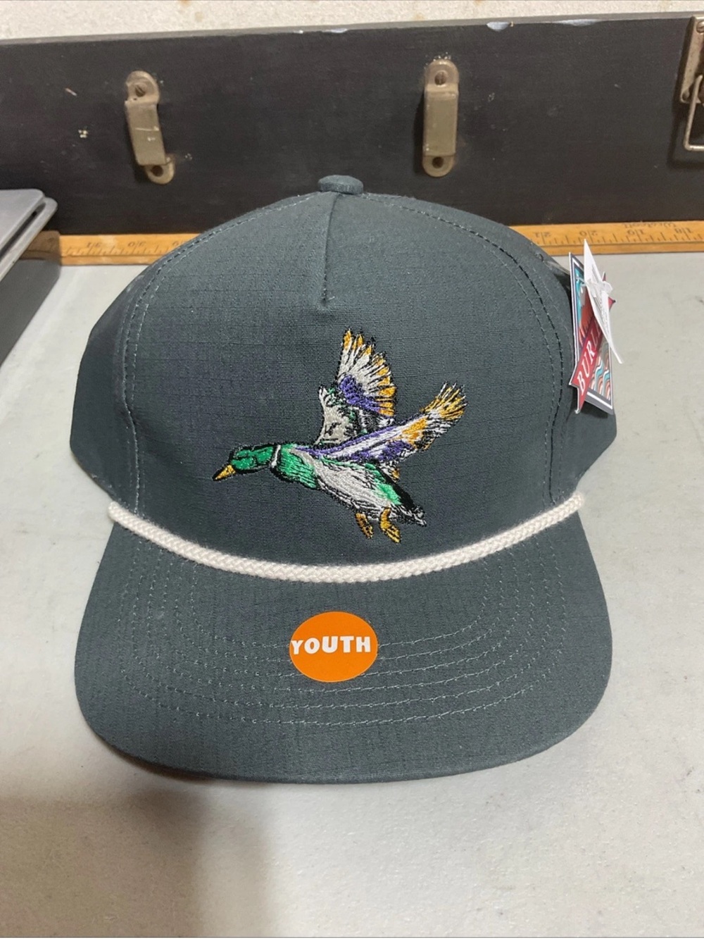 NWT Burlebo Hunting Trucker Cap SnapBack Youth ,fast Shipping
